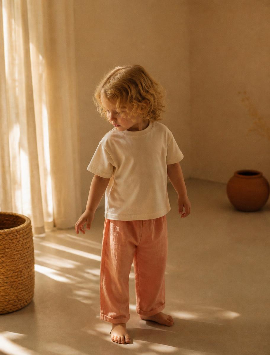 Kids wearing Apricots Clothing essentials